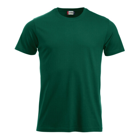 CLIQUE T-shirt New Classic-T, verde bottiglia, Tg. Unisex: 2XL