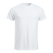 CLIQUE T-shirt New Classic-T, wit, Uniseks-maat: M