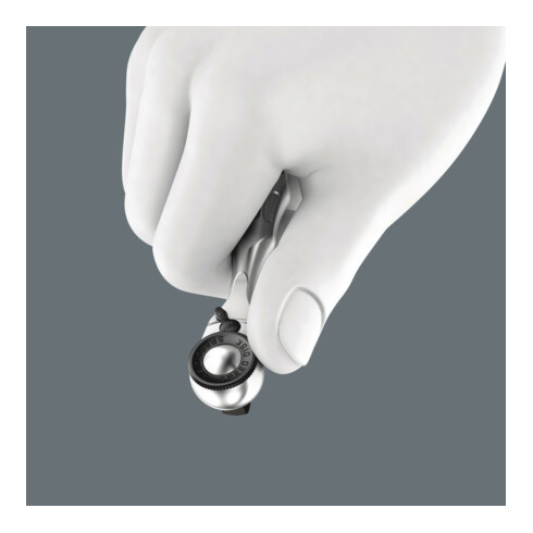 Cliquet de précision Wera “Zyklop Mini 3” réversible, 1/4 pouce, Type: 1/4