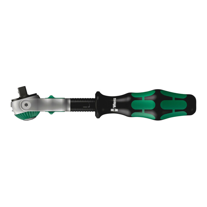 Cliquet de précision WERA “Zyklop Speed” réversible, 1/4″ avec tête orientable et éjecteur