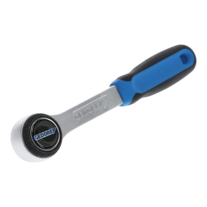 Cliquet réversible 2093 U-3 1/4 po. poignée bicomp. 72 dents L. 129 mm disque d'