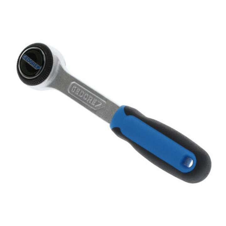Cliquet réversible 2093 U-3 1/4 po. poignée bicomp. 72 dents L. 129 mm disque d'