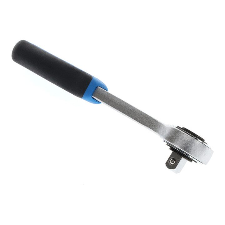 Cliquet réversible 2093 Z-84 1/4 po. 20 dents L. 129 mm avec carré travers. GEDO