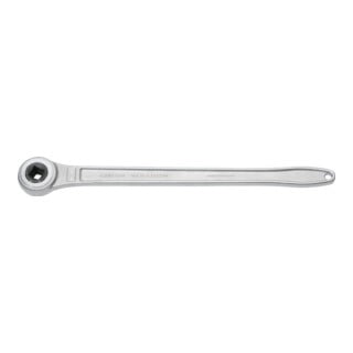 Cliquet réversible 3/4 po. dents L. 470 mm avec carré travers. HEYTEC