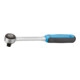 Cliquet réversible 3093 U-3 3/8 po. poignée bicomp. 72 dents L. 200 mm