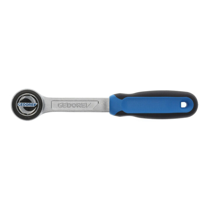 Cliquet réversible 3093 U-3 3/8 po. poignée bicomp. 72 dents L. 200 mm
