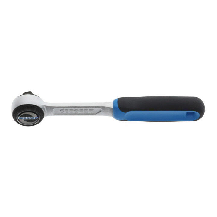 Cliquet réversible 3093 U-3 3/8 po. poignée bicomp. 72 dents L. 200 mm