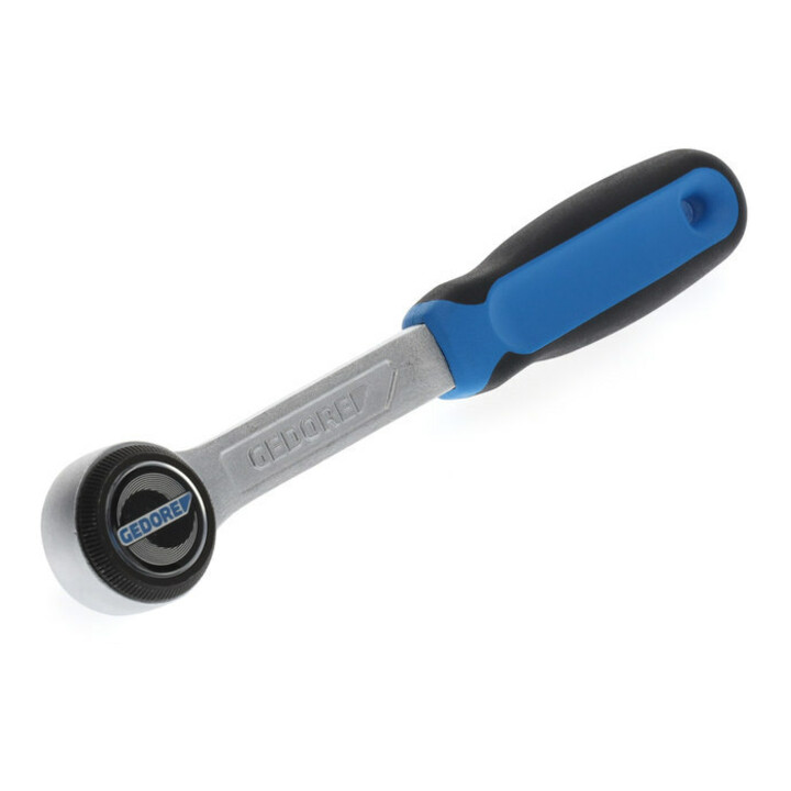 Cliquet réversible 3093 U-3 3/8 po. poignée bicomp. 72 dents L. 200 mm