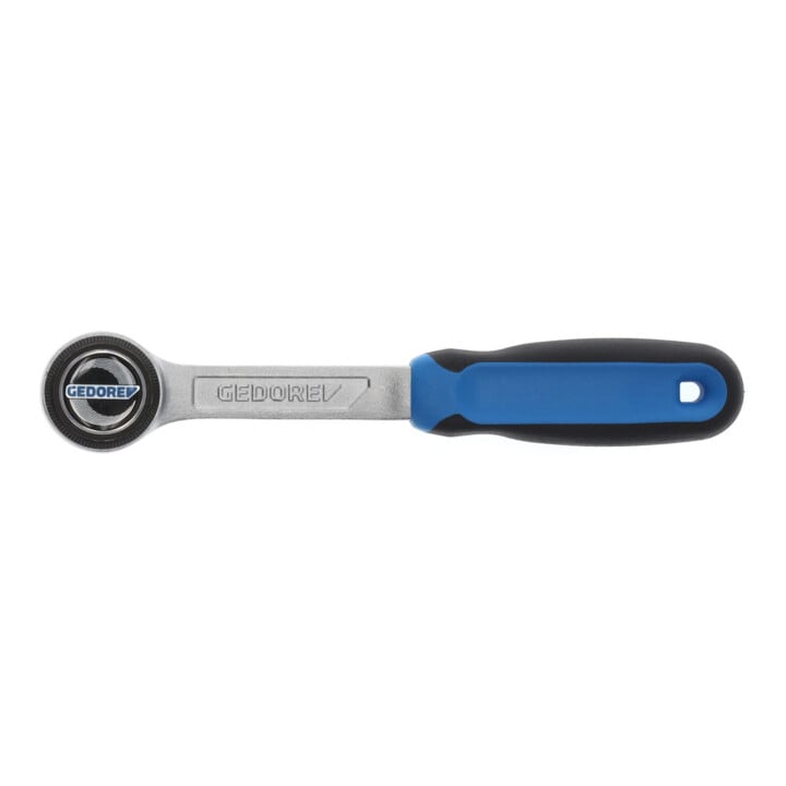 Cliquet réversible 3093 U-3 3/8 po. poignée bicomp. 72 dents L. 200 mm