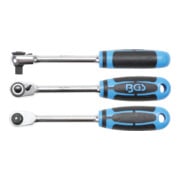 BGS Cliquet réversible à denture fine sortie carré extérieur 6,3 mm (1/4")