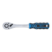 BGS Cliquet réversible à denture fine sortie carré extérieur 6,3 mm (1/4")