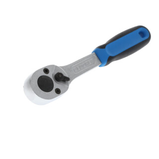 cliquet réversible à levier 2093 U-10 1/4 po. poignée bicomp. 24 dents L. 129 mm