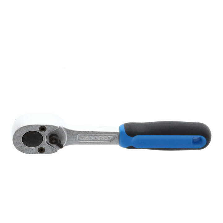 cliquet réversible à levier 2093 U-10 1/4 po. poignée bicomp. 24 dents L. 129 mm