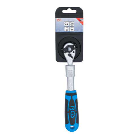 Cliquet réversible extensible BGS, 6,3 mm (1/4"), 190 - 225 mm