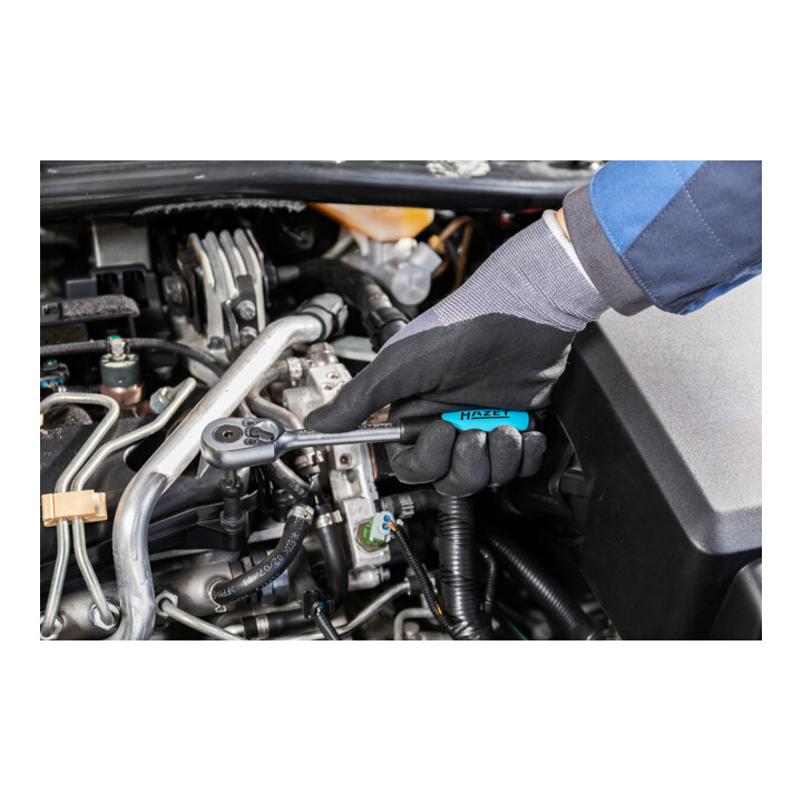 Cliquet réversible pour embouts-tournevis (bits) 2264-1 ∙ Hexagone creux 8 mm (5/16 pouce) HAZET
