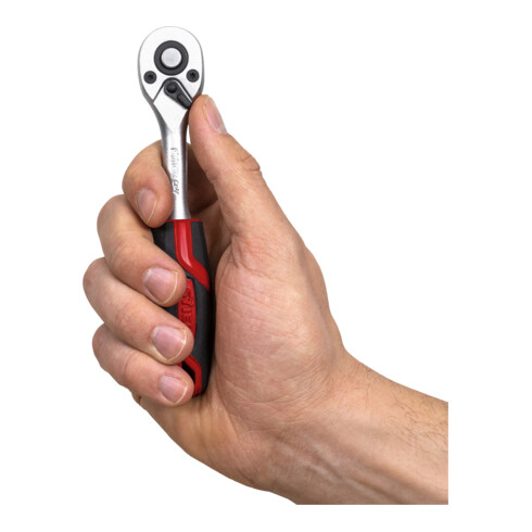 Cliquet réversible STIER 1/4" avec déverrouillage rapide