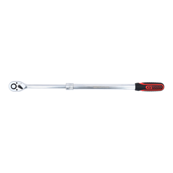 Cliquet réversible télescopique 1/2" KS Tools extra long, 72 dents