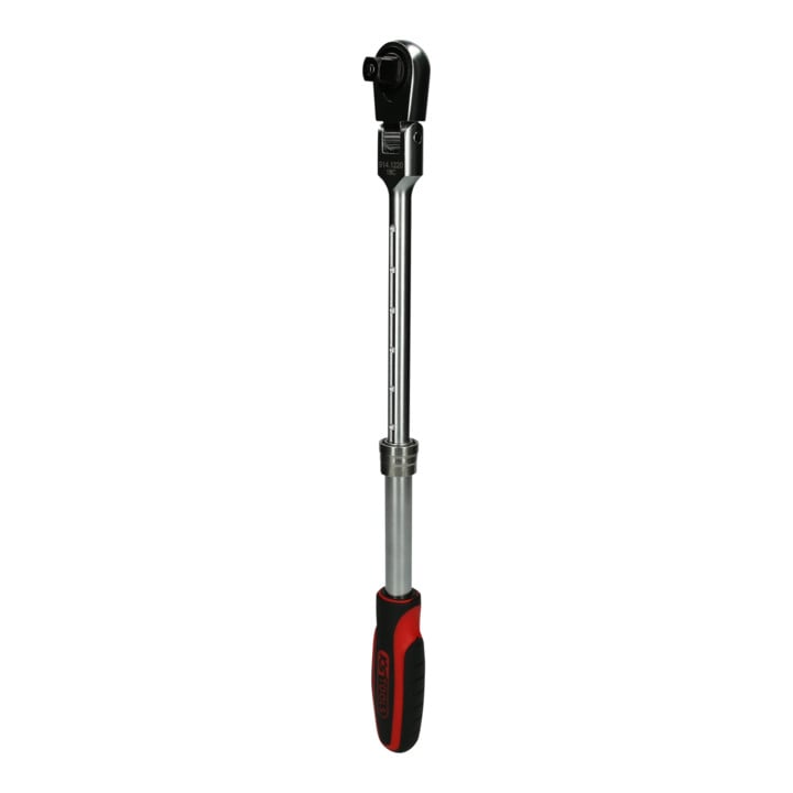 Cliquet télescopique réversible articulé KS Tools SlimPOWER 1/2", 72 dents