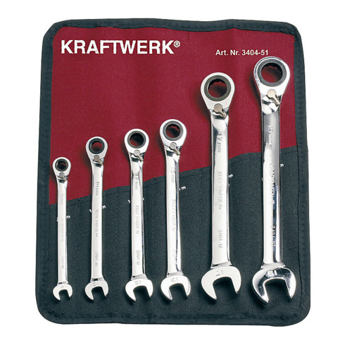 Cliquets de Kraftwerk Jeu de clés mixtes 6 pièces 8 10 12 13 17 19
