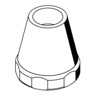 Cloche de couvercle avec clé à douille partie supérieure