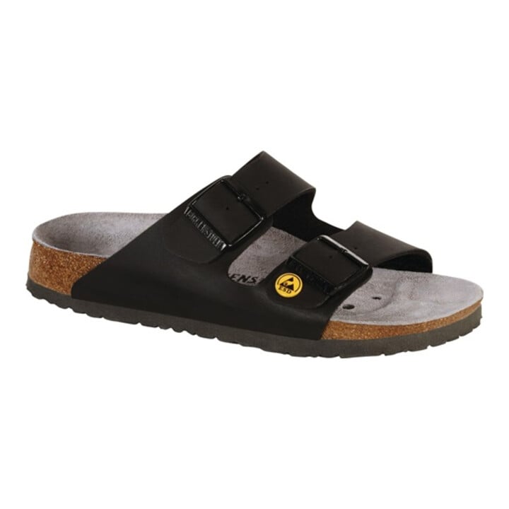 Clog Arizona ESD Gr.43 schwarz Obermaterial:Birko-Flor® EN 61340 BIRKENSTOCK