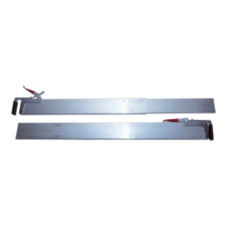 Cloison intermédiaire verrouillable acier, L : 2,4-2,7 m