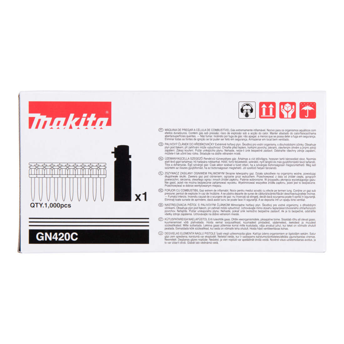 Clou à béton Makita 2,6x25mm C6 (196291-0)