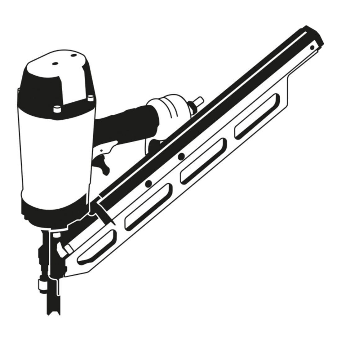 Clou à tête en D Bosch SN34DK 90G 3,1 mm 90 mm galvanisé lisse lisse