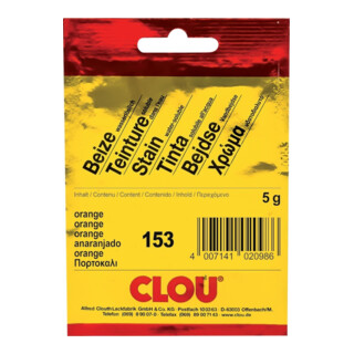 CLOU Beizen in Bt. (wasserl.) Nr. 153 orange