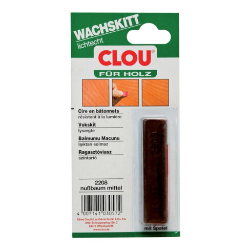CLOU Cire à bois n° 2208 noyer moyen