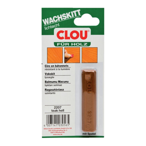 CLOU Cire de réparation n° 2207 teck clair