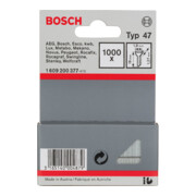 Clou d'agrafeuse Bosch type 47, 1,8 x 1,27 x 28 mm, paquet de 1000-1