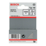 Clou d'agrafeuse Bosch type 48, 1,8 x 1,45 x 14 mm, paquet de 1000