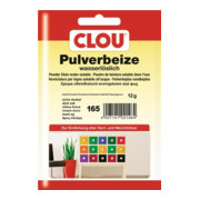 CLOU Pulverbeize 165 eiche dunkel Pulver,wasserlöslich 12g Btl.-1