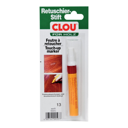 CLOU Retuschierstift Farbe 13 weiß Pen-System