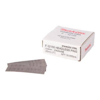 Clous Makita acier inoxydable