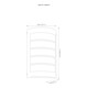CMD Applique murale acier inoxydable E27 29/1/BM