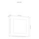 CMD Wandleuchte E27 anthrazit 280 x 280 x 95mm