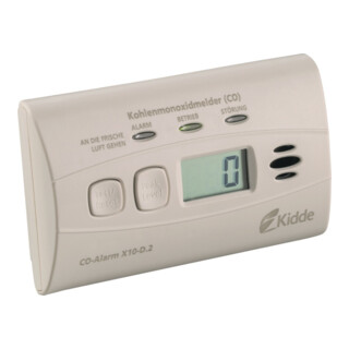 CO-Détecteur X10-D.2 H.71mm blanc 85 dB/3m