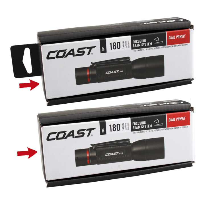 COAST LED Taschenlampe HX5 Geschenkbox