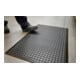 COBA Arbeitsplatzbodenbelag Fertigmatte L1200xB900xS14mm schwarz SBR-Gummi-1