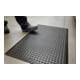COBA Arbeitsplatzbodenbelag Fertigmatte L900xB600xS14mm schwarz Nitrilgummi-1