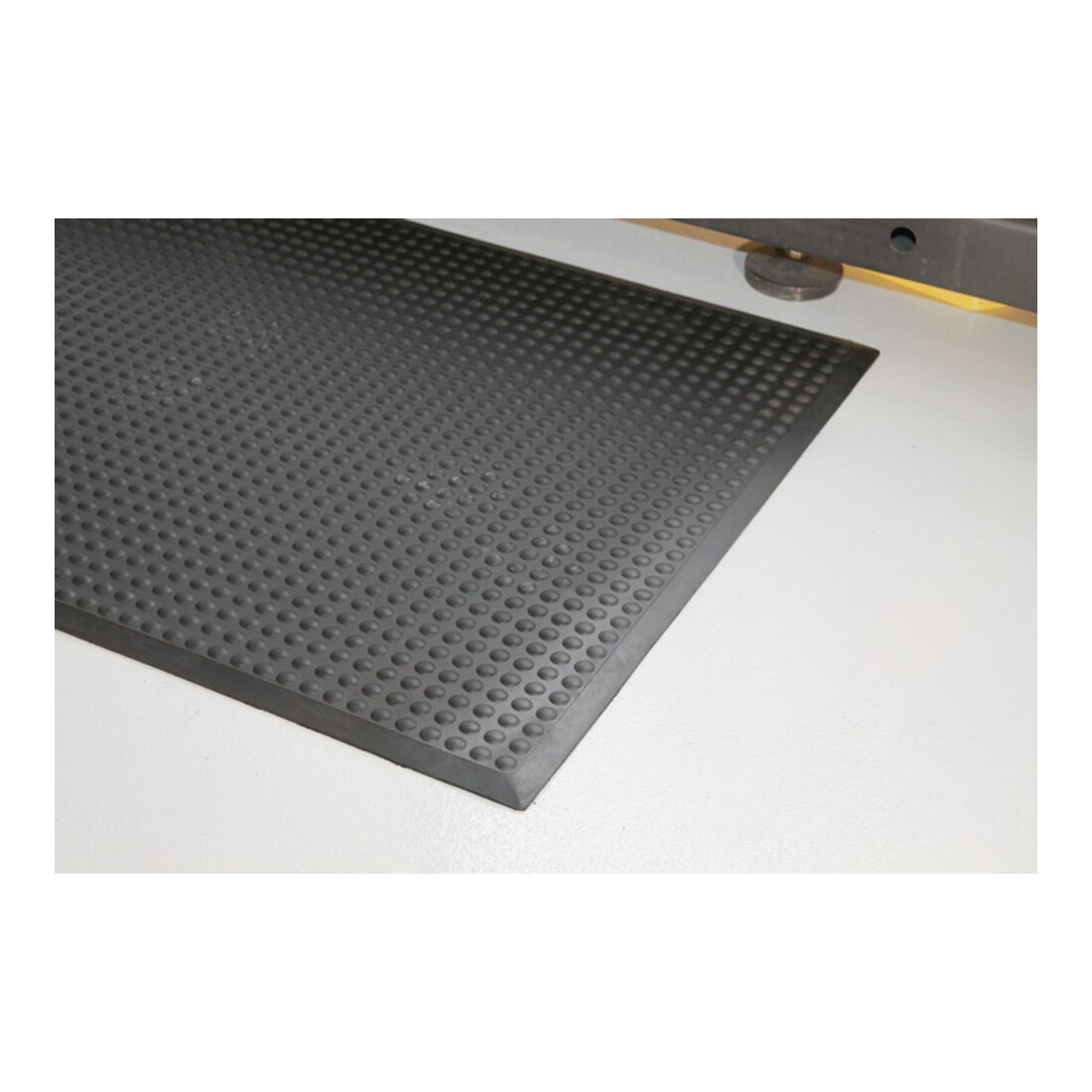COBA Revêtement de sol de poste de travail Tapis prêt à l’emploi L900×I600×P14mm noir caoutchouc nitrile