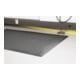 COBA Revêtement de sol de poste de travail Tapis prêt à l’emploi L900×I600×P14mm noir caoutchouc nitrile