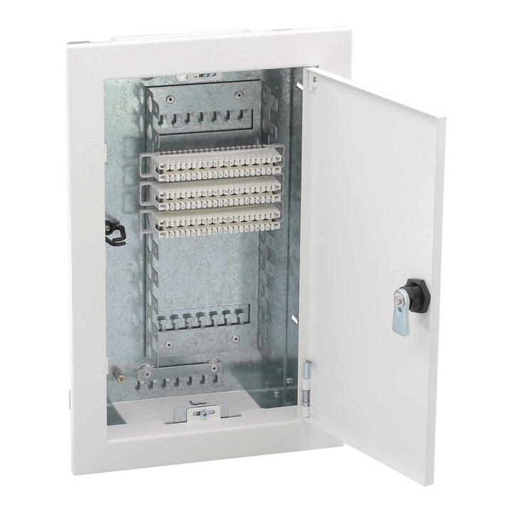 cobinet Boîtier de répartition encastré UP-V avec bac VKU2 pour 100 DA