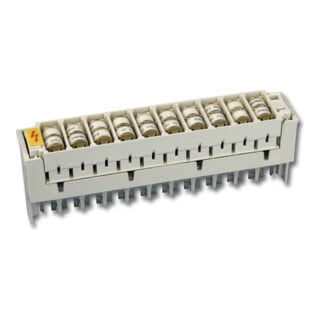 cobinet Überspannungsschutzmagazin LSA-Übersp.Schutzmagazin 2/10 m. 2p. Ableit. 104241