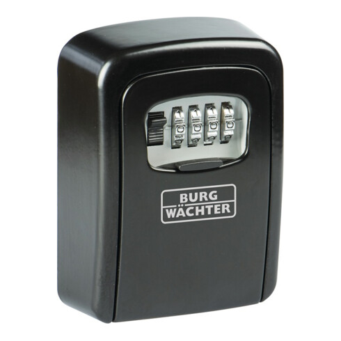Coffre à clés Burg-Wächter Key Safe 30, 120x90x40 mm (HxlxP) avec capuchon de protection, cadenas à combinaison, 1 crochet
