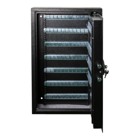 Coffre à clés STIER avec serrure électronique pour 133 clés, 665x430x130 mm