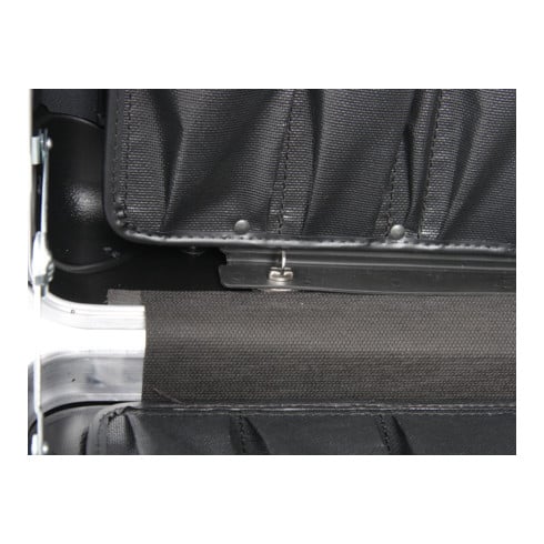 Coffre à outils Hepco & Becker Coffre à outils robuste XXL anti-rupture avec système de roulettes intégré + verrouillage TSA