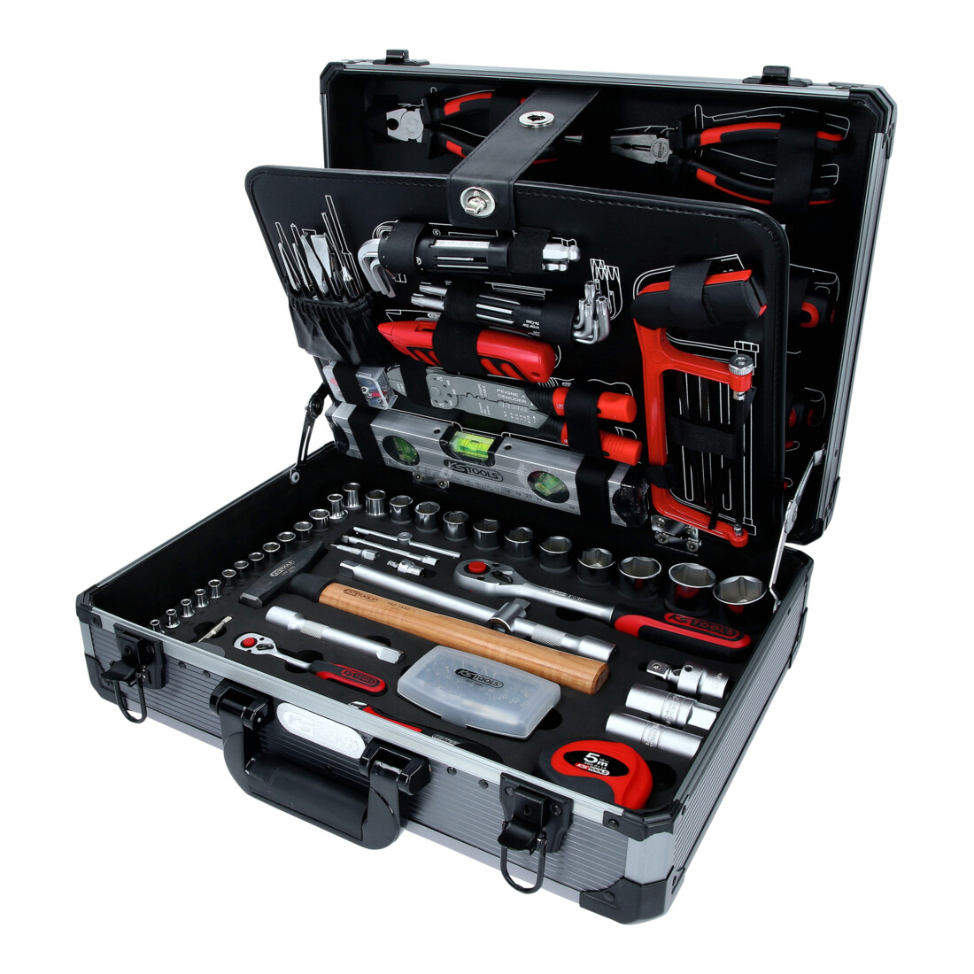 Coffre à outils KS Tools 1/4"+1/2" 127 pcs.